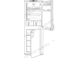 Холодильник Gorenje RK6357E (173571, HZOS3566) - Фото